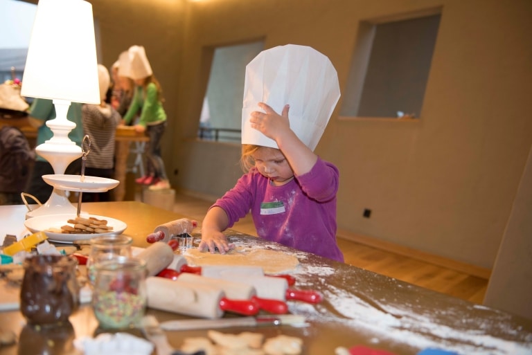 Kochen und Backen mit Kindern im ULRICHSHOF